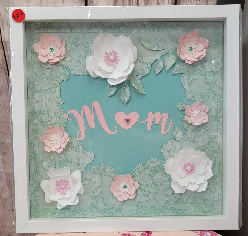 Mom Shadowbox Green